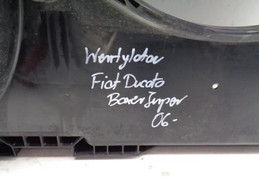 VENTILATOR KUČIŠTE FIAT DUCATO BOXER JUMPER 06-