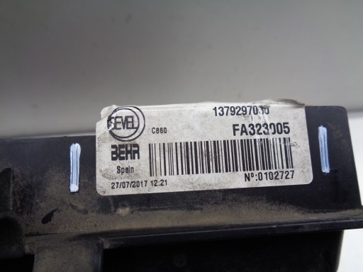 VENTILATOR KUČIŠTE FIAT DUCATO BOXER JUMPER 06-