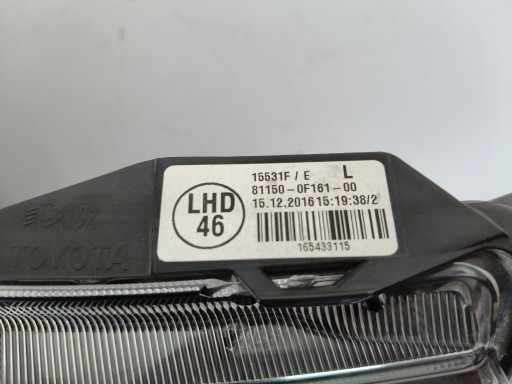 LAMPA FAR LIJEVA STRANA TOYOTA VERSO 13- REDIZAJN