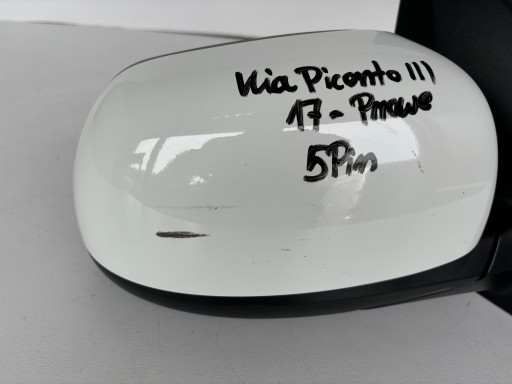 RETROVIZOR DESNA KIA PICANTO III 17- 5 PIN