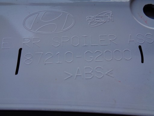 SPOJLER GEPEKA HYUNDAI IONIQ 17- SPOJLER GEPEKA HYUNDAI IONIQ 17-