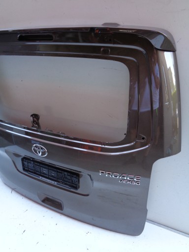 GEPEK ZADNJA TOYOTA PROACE PEUGEOT EXPERT 16- JUMPY ZAFIRA D + SPOJLER 41812