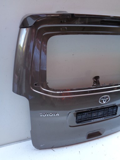 GEPEK ZADNJA TOYOTA PROACE PEUGEOT EXPERT 16- JUMPY ZAFIRA D + SPOJLER 41812