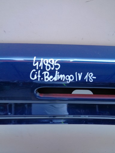 GEPEK ZADNJA CITROEN BERLINGO IV 18- RIFTER PARTNER COMBO E NR 41895 GEPEK ZADNJA CITROEN BERLINGO IV 18- RIFTER PARTNER COMBO E NR 41895