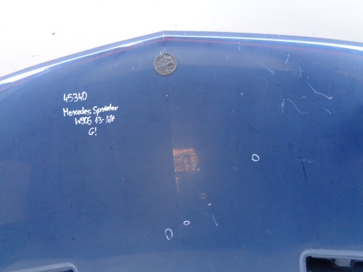 HAUBA POKLOPAC MOTORA MERCEDES SPRINTER W906 13- REDIZAJN NR 45340