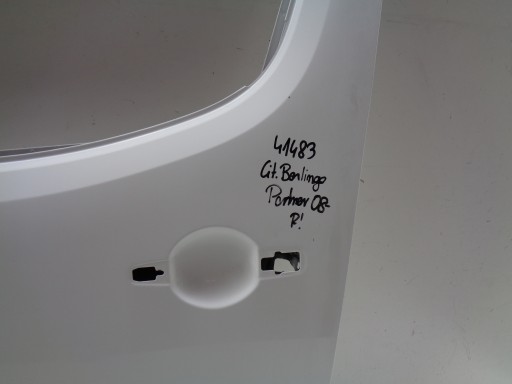 VRATA LIJEVA PREDNJA STRANA CITROEN BERLINGO PEUGEOT PARTNER 08- NR 41483