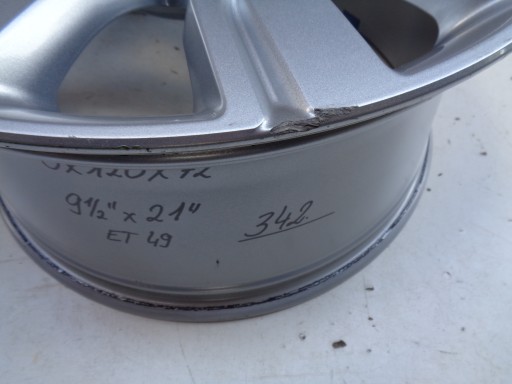 FELGA ALUMINIJSKA LAND ROVER 9,5JX21 ET49 5X120