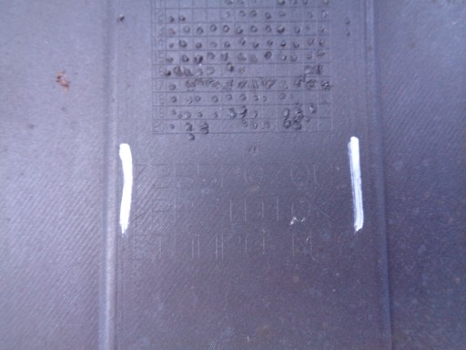 BRANIK ZADNJI FIAT PANDA III 12- NR 40828