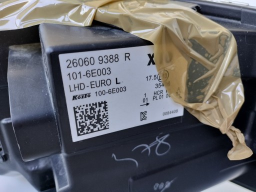 LAMPA FAR LIJEVA STRANA RENAULT ZOE II 19- FULL LED LAMPA FAR LIJEVA STRANA RENAULT ZOE II 19- FULL LED