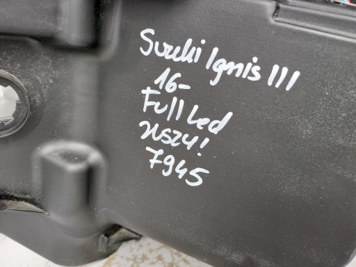 LAMPA FAR DESNA STRANA SUZUKI IGNIS III 16- FULL LED