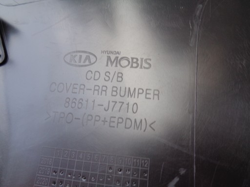 NOVI BRANIK ZADNJI KIA PROCEED 18- NR 39416