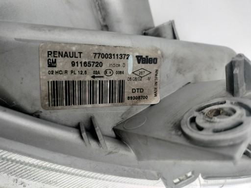 LAMPA FAR DESNA STRANA RENAULT TRAFIC OPEL VIVARO 00-07