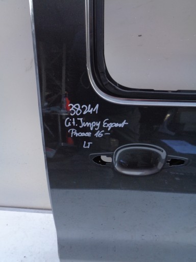 VRATA LIJEVA ZADNJA BOČNA CITROEN JUMPY EXPERT PROACE 16- NR 38241 VRATA LIJEVA ZADNJA BOČNA CITROEN JUMPY EXPERT PROACE 16- NR 38241