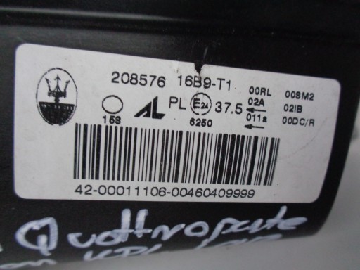 LAMPA FAR DESNA STRANA MASERATI QUATTROPORTE V XENON LED