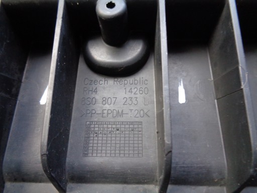 POKLOPAC ISPOD BRANIK PREDNJA STRANA AUDI TT 8S 8S0 14- POKLOPAC ISPOD BRANIK PREDNJA STRANA AUDI TT 8S 8S0 14-