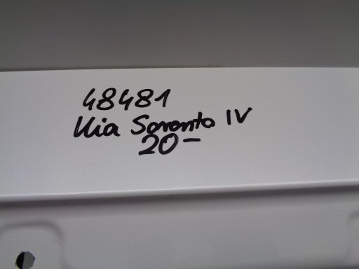 GEPEK ZADNJA KIA SORENTO IV 20- NR 48481