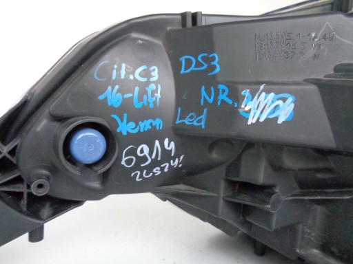 LAMPA FAR DESNA STRANA CITROEN DS3 16- REDIZAJN XENON LED