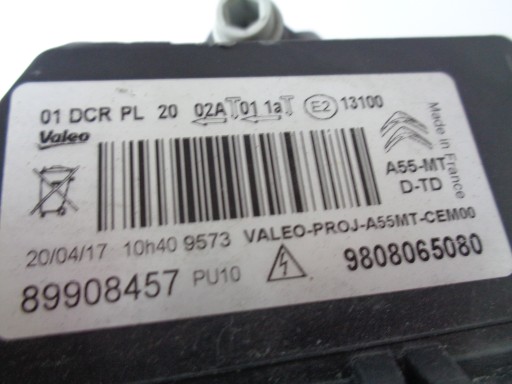 LAMPA FAR DESNA STRANA CITROEN DS3 16- REDIZAJN XENON LED