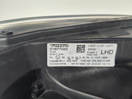 LAMPA FAR LIJEVA STRANA VOLVO V40 12- FULL LED