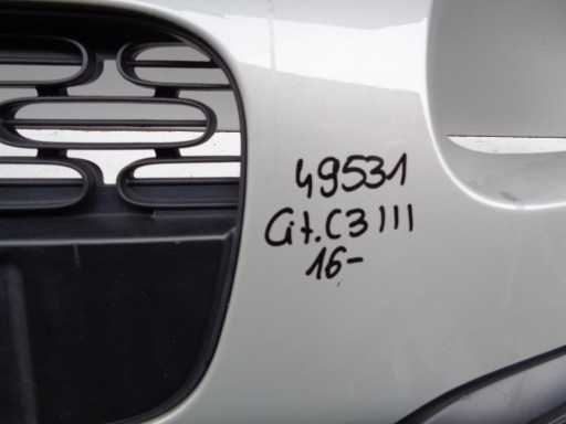 BRANIK PREDNJA STRANA CITROEN C3 III 16- NR 49531