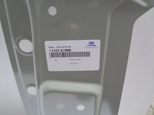 GOLI DESNA STRANA PRAG BLATOBRAN ZADNJI BOK HYUNDAI I10 III 19- NR 49694