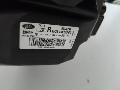 LAMPA FAR DESNA STRANA FORD S-MAX MK2 14- GALAXY MK4 15- LED