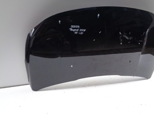 HAUBA POKLOPAC MOTORA PEUGEOT 2008 16- REDIZAJN NR 50023