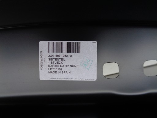 BLATOBRAN DESNA STRANA ZADNJI VW POLO 2G 2G0 17- NR 50008