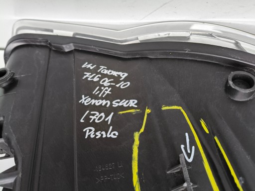 LAMPA FAR LIJEVA STRANA VW TOUAREG 7L 7L6 07- REDIZAJN XENON ZAKRETNI