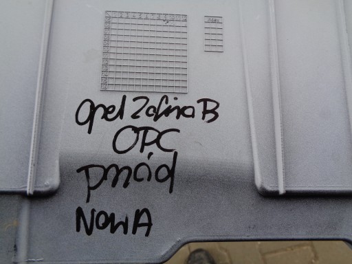 --NO-WA--  SPOJLER BRANIKA PREDNJA OPEL ZAFIRA B OPC