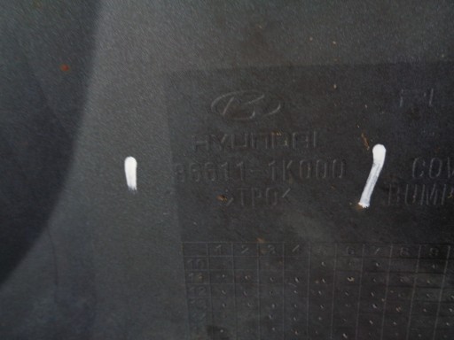 BRANIK ZADNJI HYUNDAI IX20 10- NR 51159