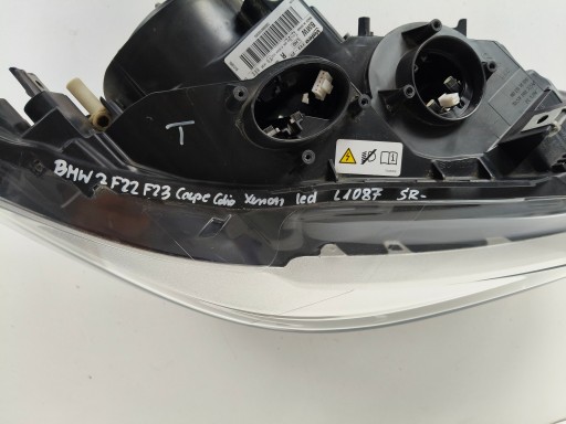 LAMPA FAR DESNA STRANA BMW 2 F22 F23 COUPE CABRIO XENON LED NIJE ZAKRETNI