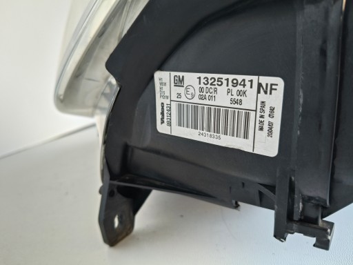 LAMPA FAR LIJEVA STRANA OPEL VECTRA C 05- REDIZAJN XENON ZAKRETNI