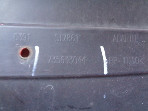 BRANIK PREDNJA STRANA FIAT 500 15- REDIZAJN ABARTH NR 51409