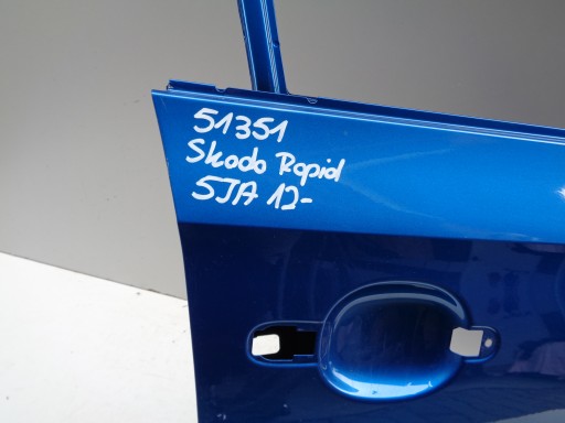 VRATA DESNA PREDNJA STRANA SKODA RAPID 5JA 12- NR 51351 VRATA DESNA PREDNJA STRANA SKODA RAPID 5JA 12- NR 51351