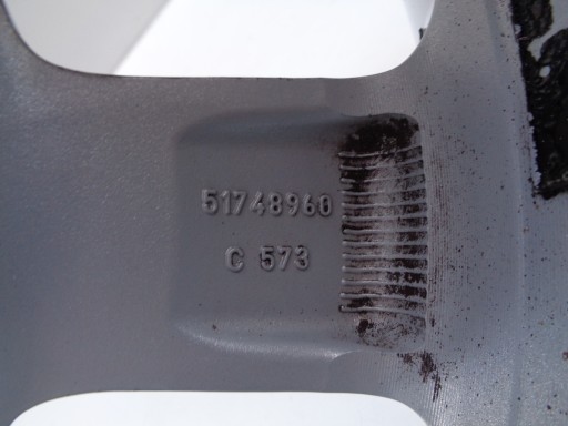 FELGA ALUMINIJSKA LANCIA 6JX15 ET40 4X98 51748960