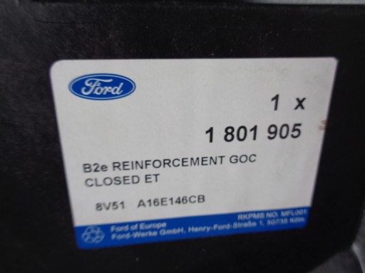 --NO-WE-- POJAČANJE VEZNI LIM PREDNJA STRANA FORD FIESTA MK7 08- --NO-WE-- POJAČANJE VEZNI LIM PREDNJA STRANA FORD FIESTA MK7 08-