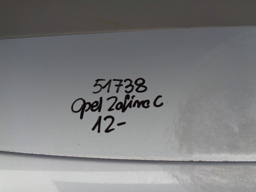 GEPEK ZADNJA OPEL ZAFIRA C 12- NR 51738 GEPEK ZADNJA OPEL ZAFIRA C 12- NR 51738