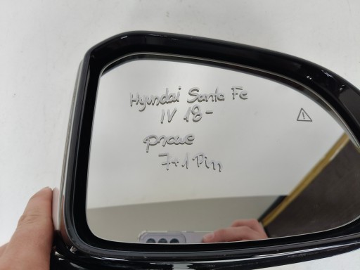 RETROVIZOR DESNA HYUNDAI SANTA FE IV 18- KAMERA 7+1 PIN RETROVIZOR DESNA HYUNDAI SANTA FE IV 18- KAMERA 7+1 PIN