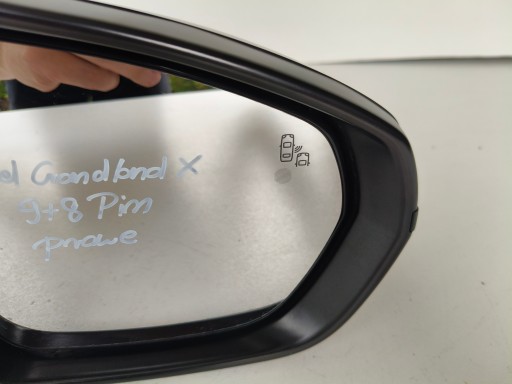 RETROVIZOR DESNA OPEL GRANDLAND X 17- 9+8 17 PIN