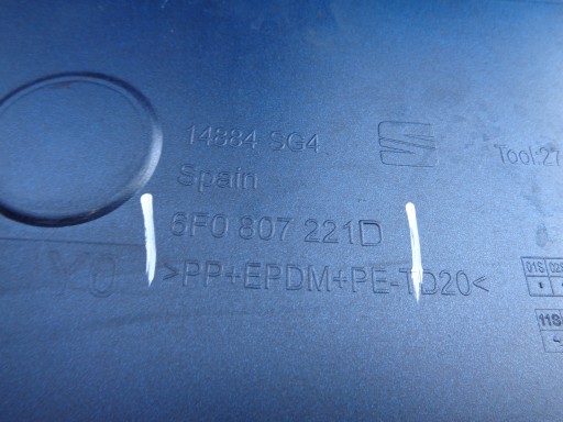 BRANIK PREDNJA STRANA SEAT IBIZA V 6F 6F0 17- NR 52039 BRANIK PREDNJA STRANA SEAT IBIZA V 6F 6F0 17- NR 52039