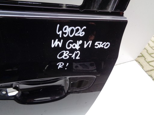 VRATA LIJEVA PREDNJA STRANA VW GOLF VI 6 5K 5K0 08-12 (5 VRATA) NR 49026 VRATA LIJEVA PREDNJA STRANA VW GOLF VI 6 5K 5K0 08-12 (5 VRATA) NR 49026