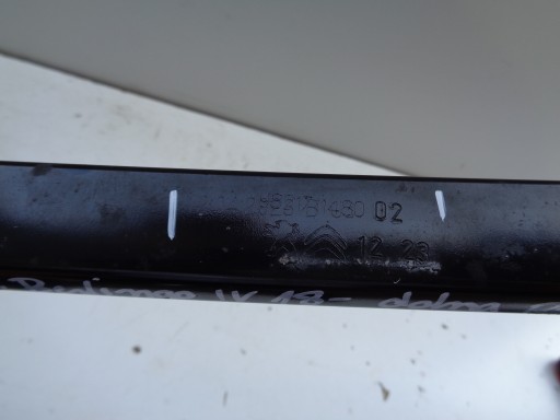 POJAČANJE GREDA BRANIKA PREDNJA DOLJNA CITROEN BERLINGO IV 18- NR 52734 POJAČANJE GREDA BRANIKA PREDNJA DOLJNA CITROEN BERLINGO IV 18- NR 52734