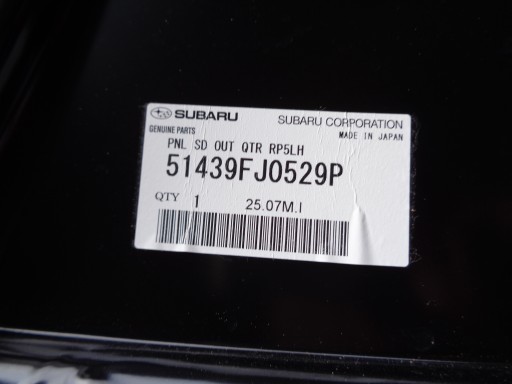BLATOBRAN LIJEVA STRANA ZADNJI SUBARU XV 11-18 NR 52630 BLATOBRAN LIJEVA STRANA ZADNJI SUBARU XV 11-18 NR 52630