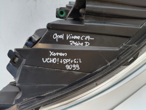 LAMPA FAR DESNA STRANA OPEL VIVARO C ZAFIRA D 19- XENON LAMPA FAR DESNA STRANA OPEL VIVARO C ZAFIRA D 19- XENON