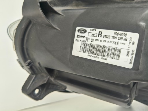 LAMPA FAR DESNA STRANA FORD GALAXY MK4 15- LAMPA FAR DESNA STRANA FORD GALAXY MK4 15-