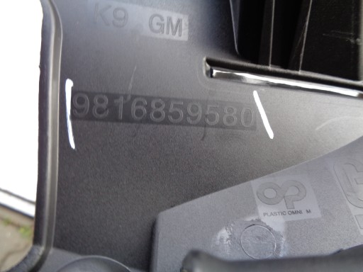 MASKA OPEL COMBO E 18- NR 53687 MASKA OPEL COMBO E 18- NR 53687