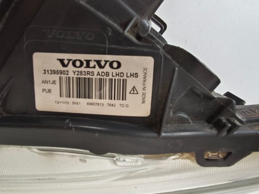 LAMPA FAR LIJEVA STRANA VOLVO V60 S60 13- REDIZAJN XENON ZAKRETNI LAMPA FAR LIJEVA STRANA VOLVO V60 S60 13- REDIZAJN XENON ZAKRETNI