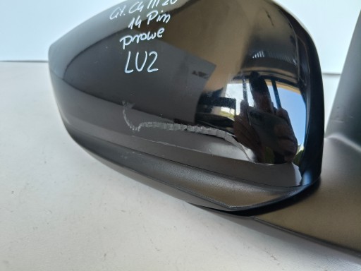 RETROVIZOR DESNA CITROEN C4 III 20- 14 PIN LU2 RETROVIZOR DESNA CITROEN C4 III 20- 14 PIN LU2