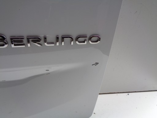 GEPEK ZADNJA CITROEN BERLINGO IV 18- RIFTER PARTNER COMBO E NR 53893 GEPEK ZADNJA CITROEN BERLINGO IV 18- RIFTER PARTNER COMBO E NR 53893